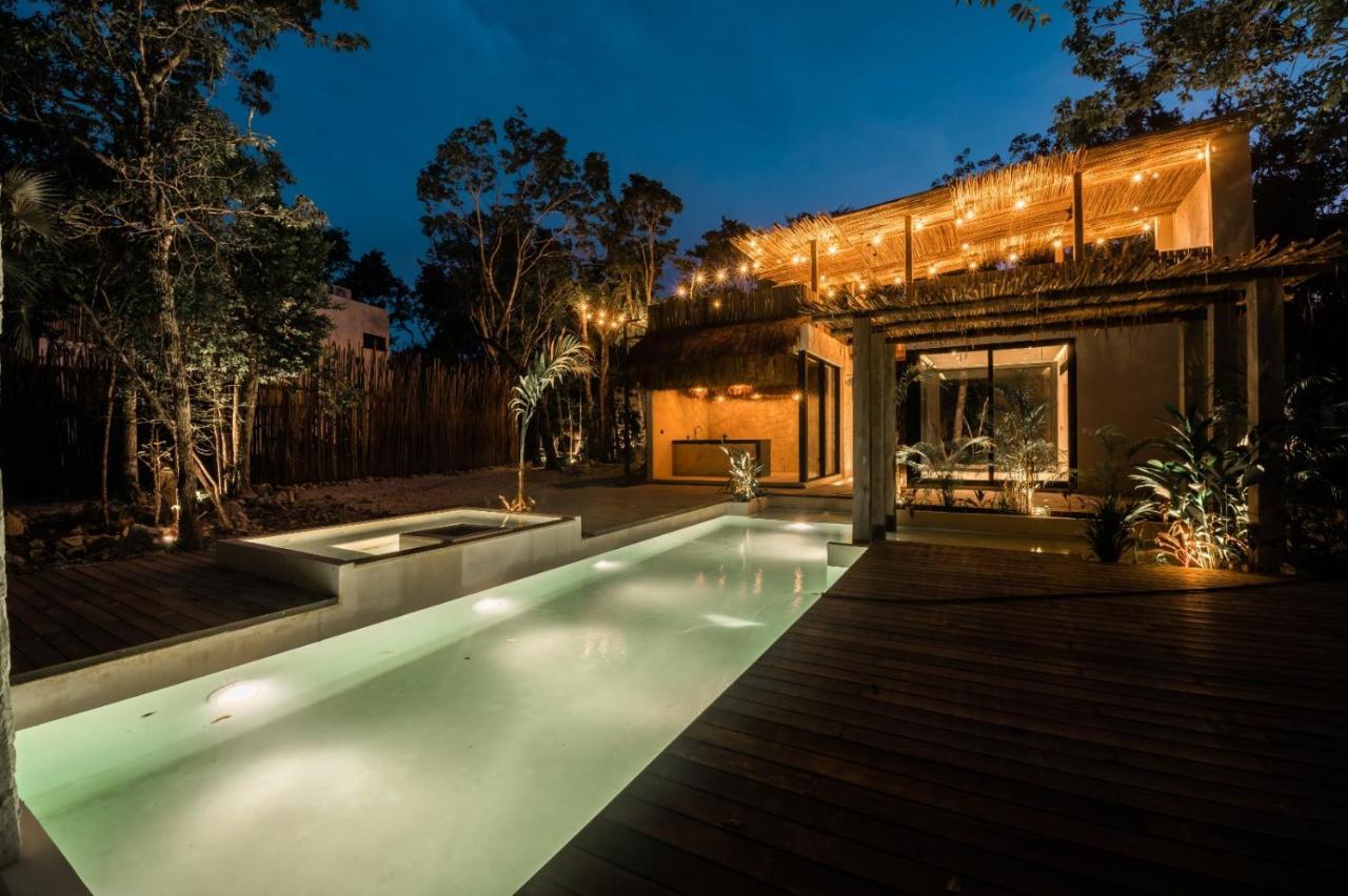 Villa Xuncari En El Corazon De La Selva Tulum Eksteriør billede