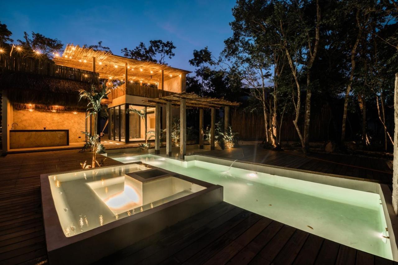 Villa Xuncari En El Corazon De La Selva Tulum Eksteriør billede