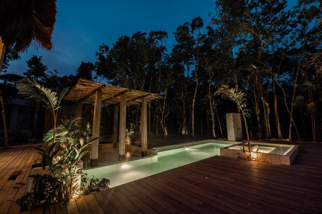 Villa Xuncari En El Corazon De La Selva Tulum Eksteriør billede